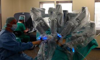 Principales interventions coelio-assistées: chirurgie coelioscopique, chirurgie robotisée